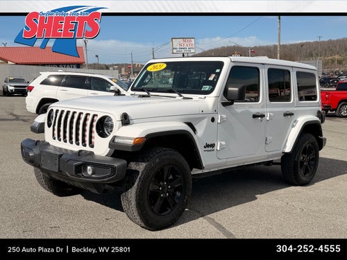 2021 Jeep Wrangler Unlimited Sahara Altitude 4x4