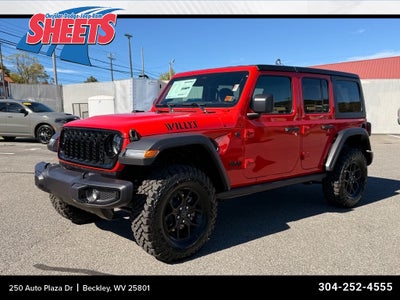 2026 Jeep Wrangler WRANGLER 4-DOOR WILLYS