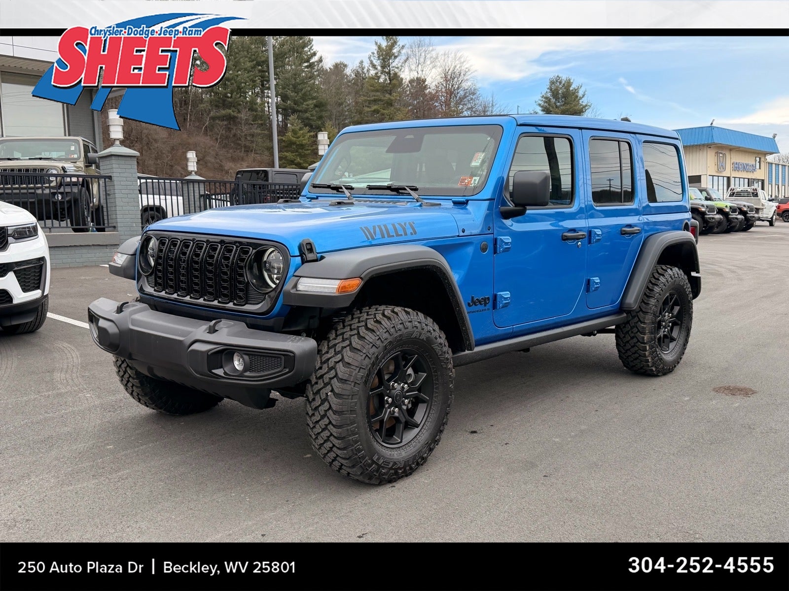 2026 Jeep Wrangler WRANGLER 4-DOOR WILLYS
