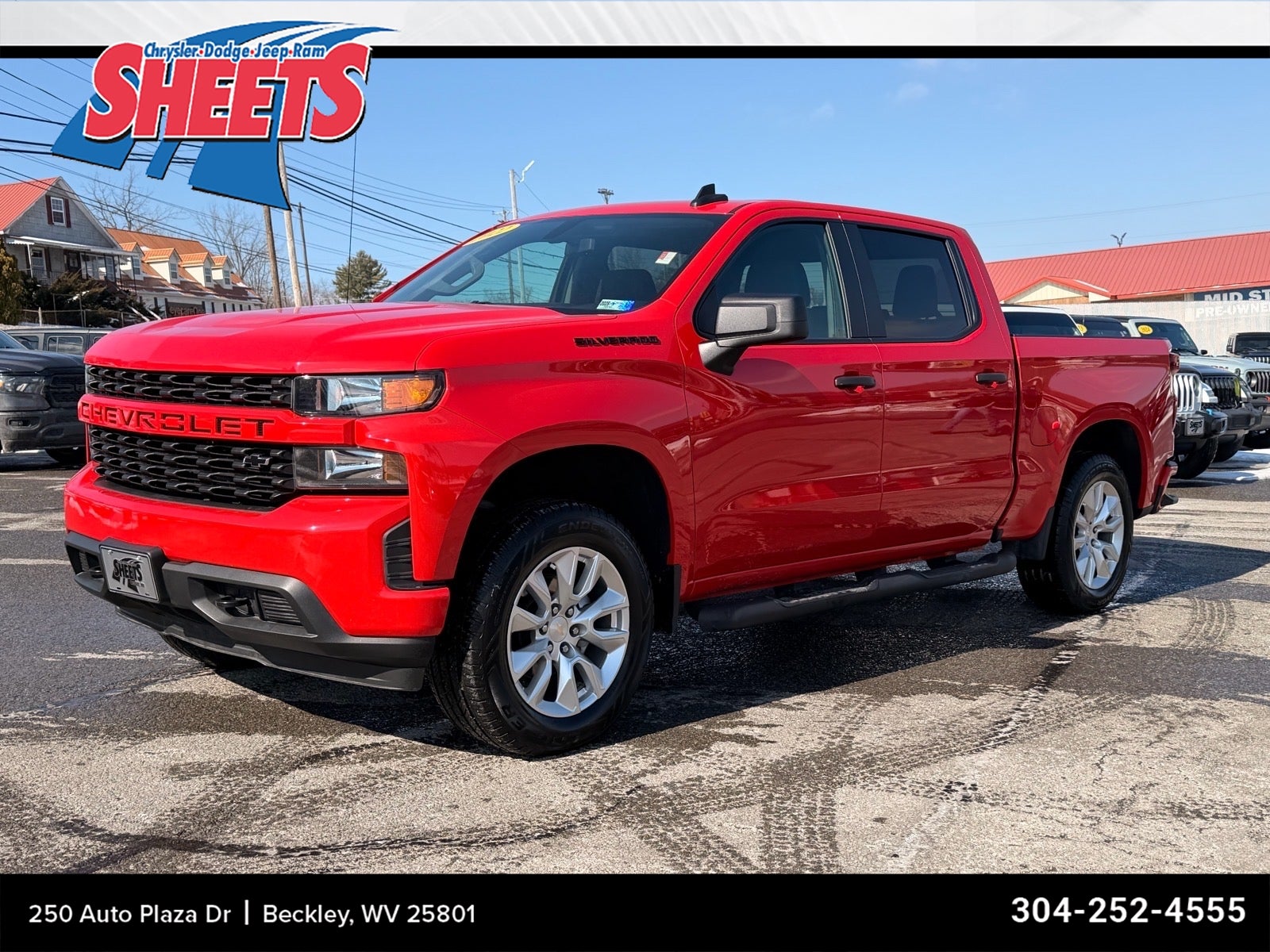 2022 Chevrolet Silverado 1500 LTD 4WD Crew Cab Short Bed Custom
