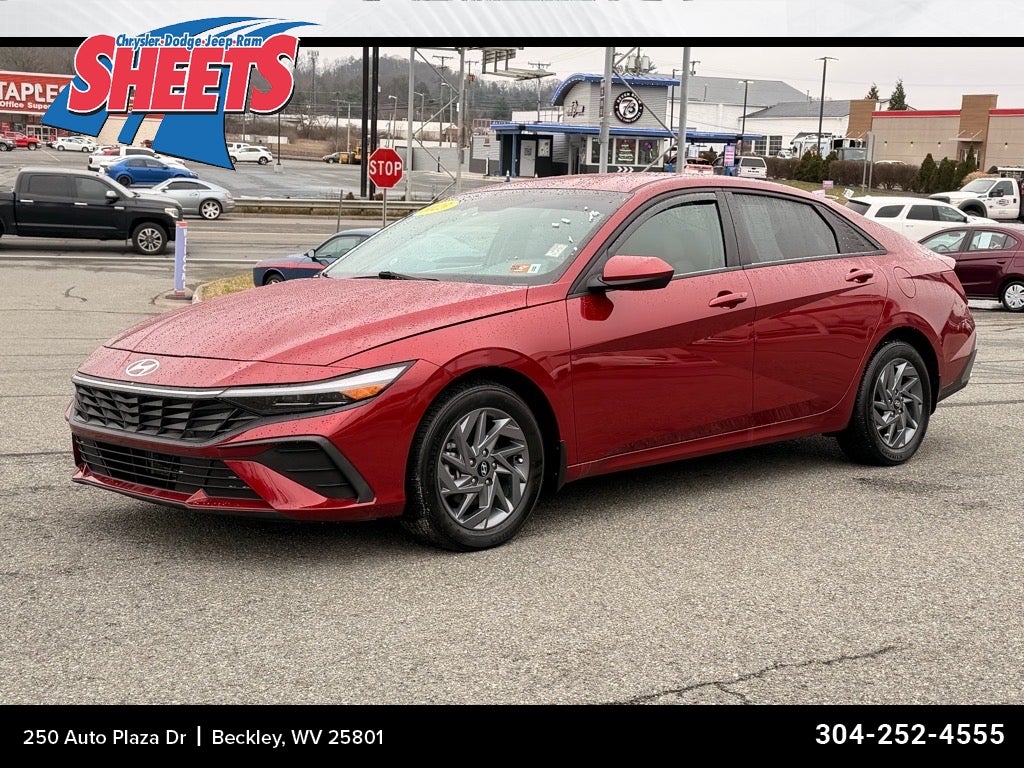2024 Hyundai Elantra Hybrid Blue