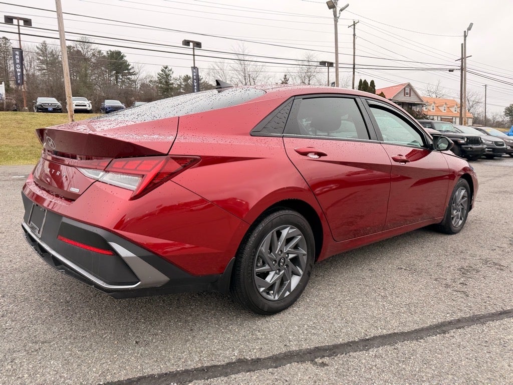 2024 Hyundai Elantra Hybrid Blue